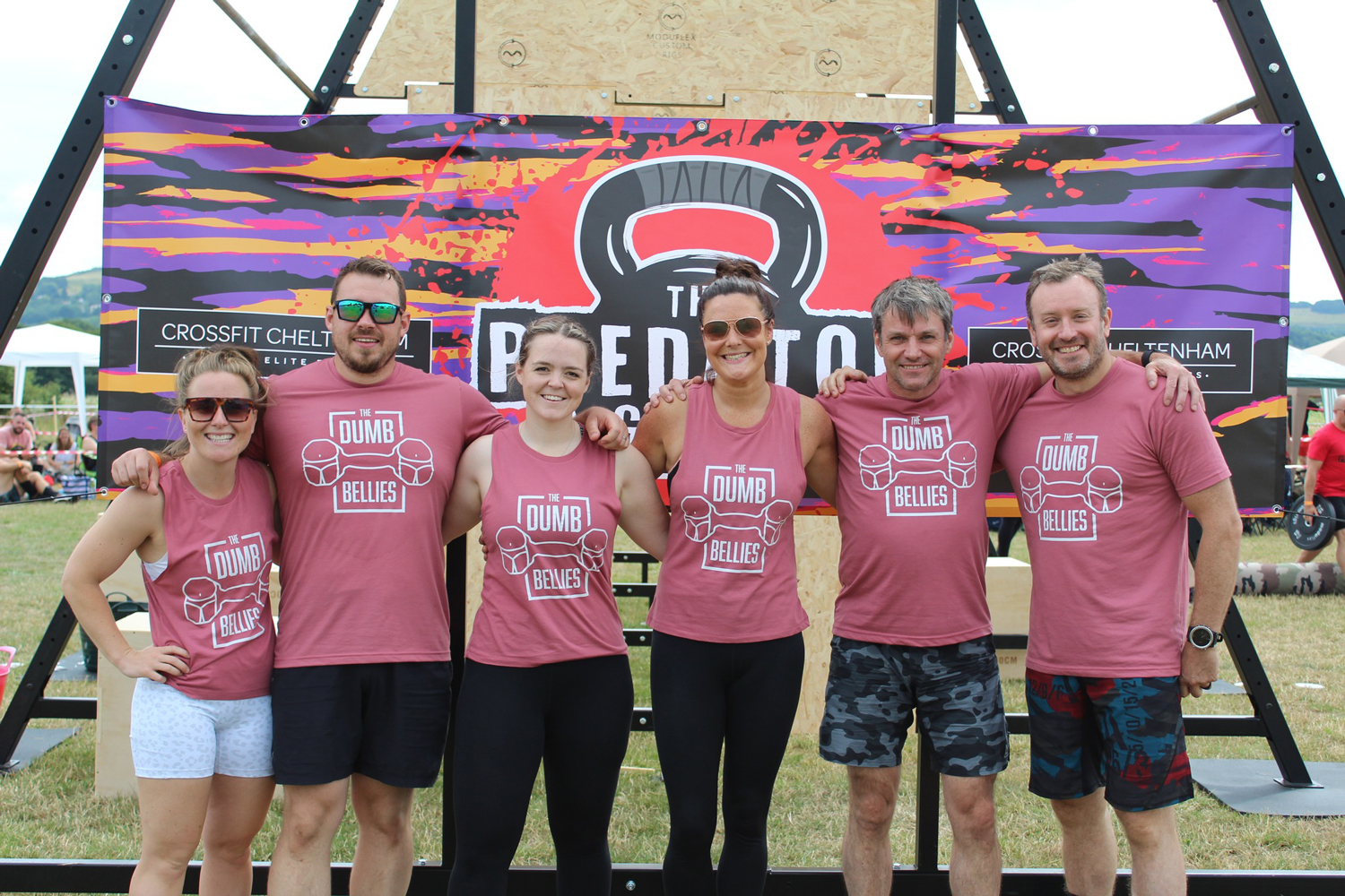 Dumb-Bellies Custom Crossfit T-Shirts