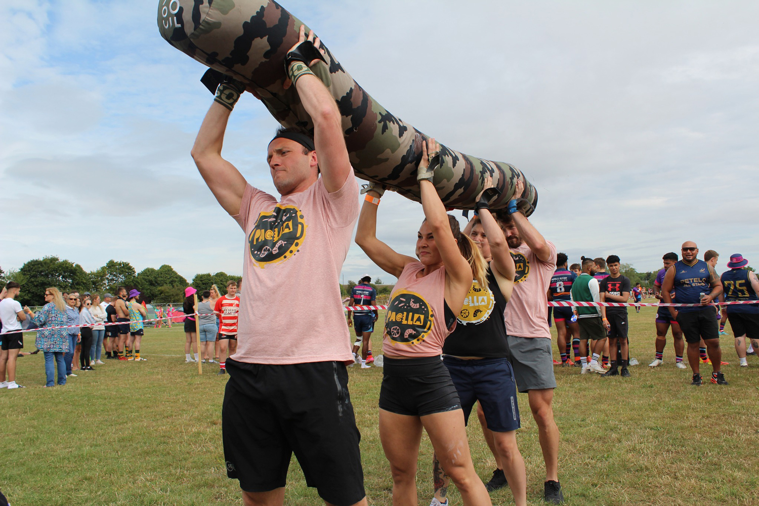 Team Paella Custom Crossfit T-shirts