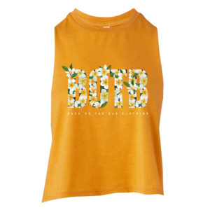 BOTB Floral Heather Mustard